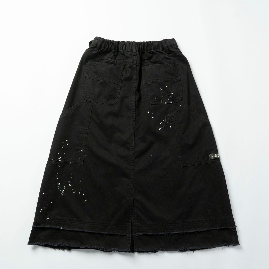 DUSTY DESTROYED WASH DRESS