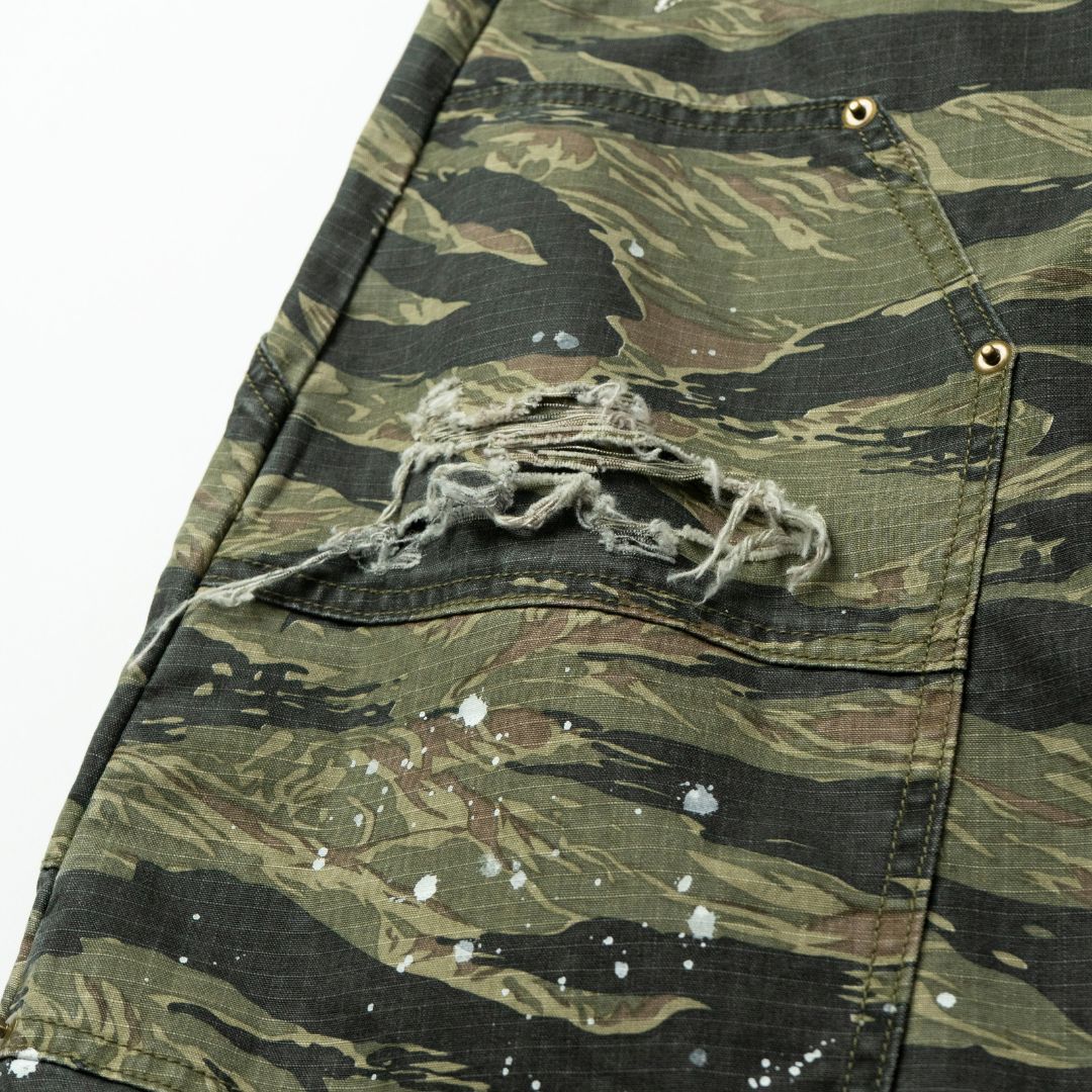 DUSTY DESTROYED WASH DRESS