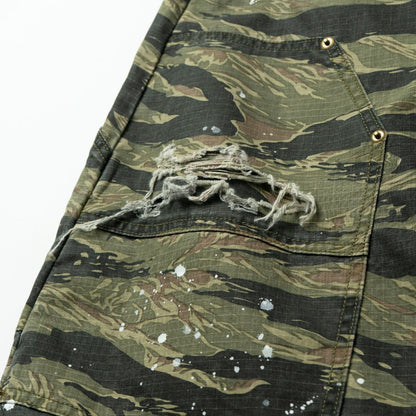 DUSTY DESTROYED WASH DRESS