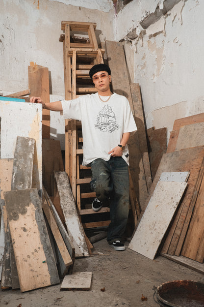 DUSTY WASH POKER TEE