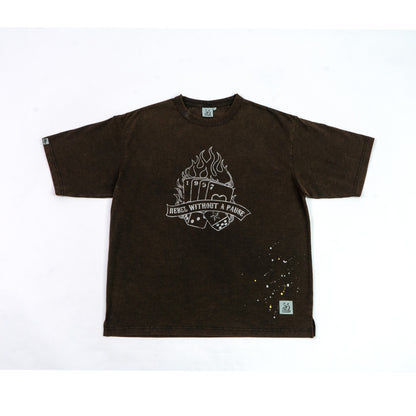 DUSTY WASH POKER TEE