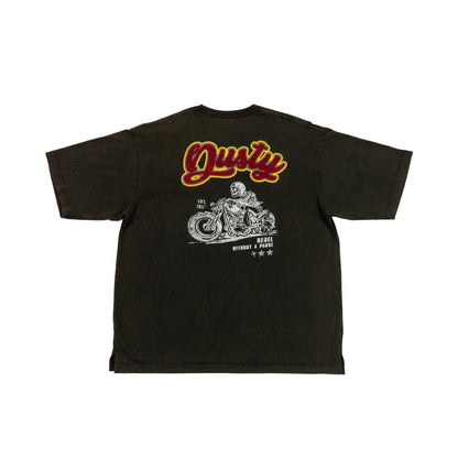 DUSTY WASH BIKER TEE