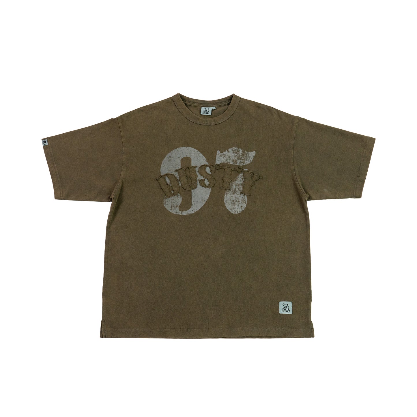 DUSTY WASH NUMBER TEE