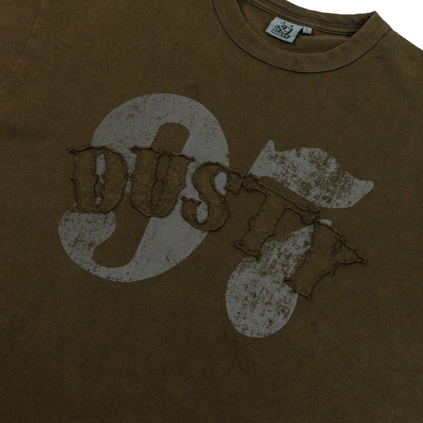 DUSTY WASH NUMBER TEE