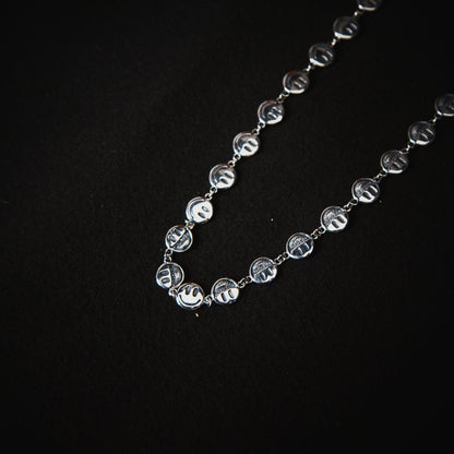 DUSTY SMILEY NECKLACE