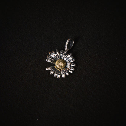 DUSTY SUNFLOWER LOCKET