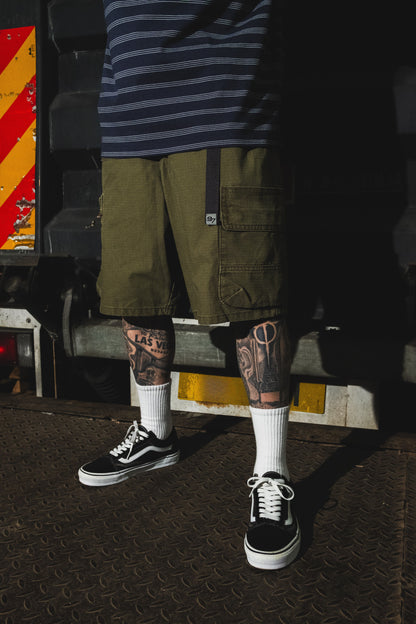 DUSTY WASH CARGO SHORTS