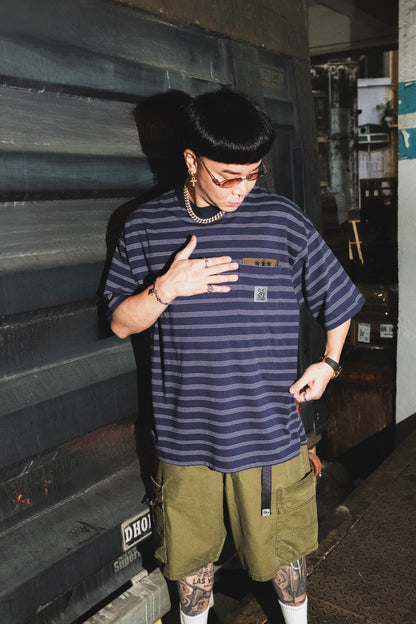DUSTY STRIPE TEE
